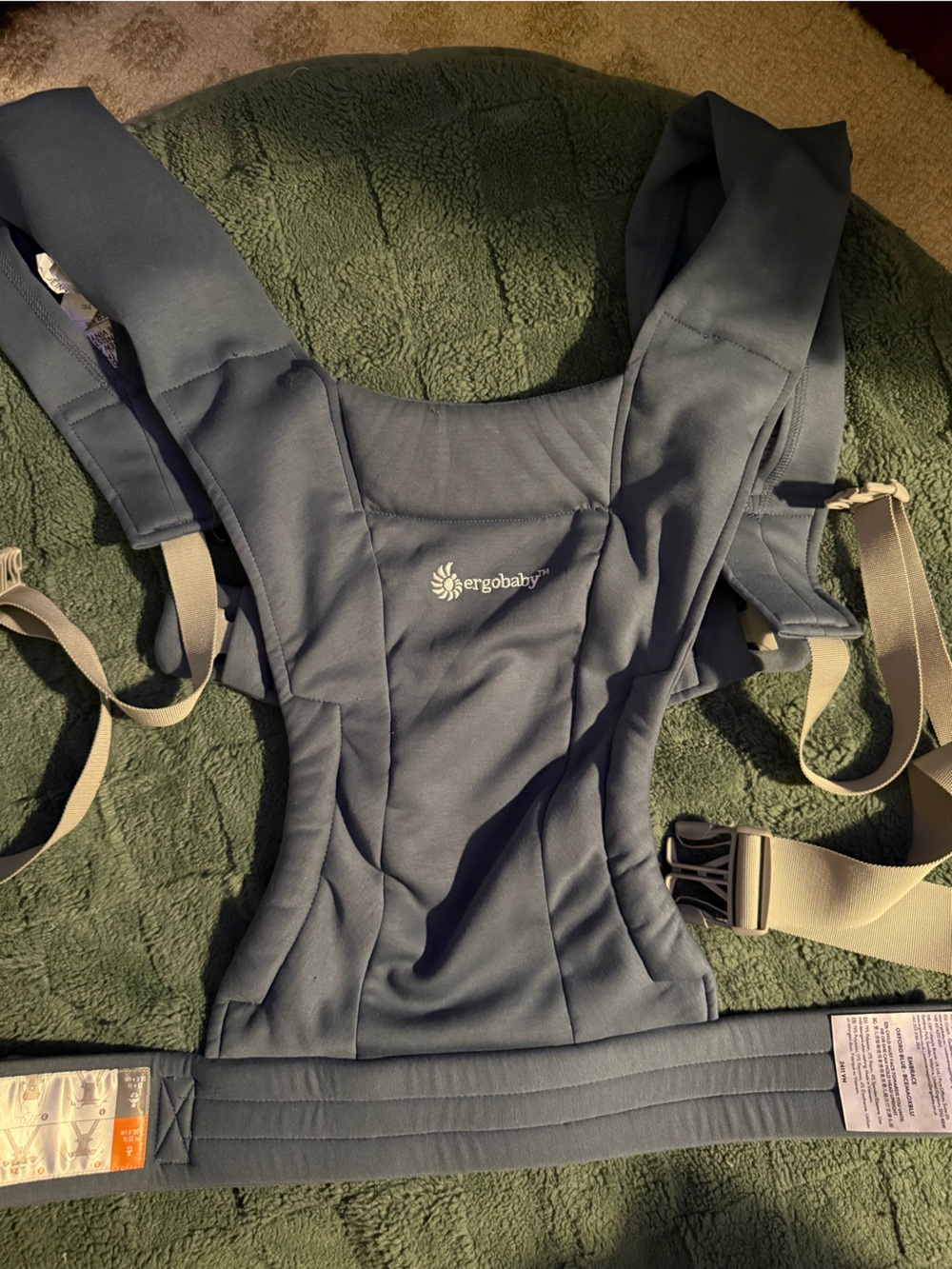 Ergo Embrace Carrier Oxford Blue